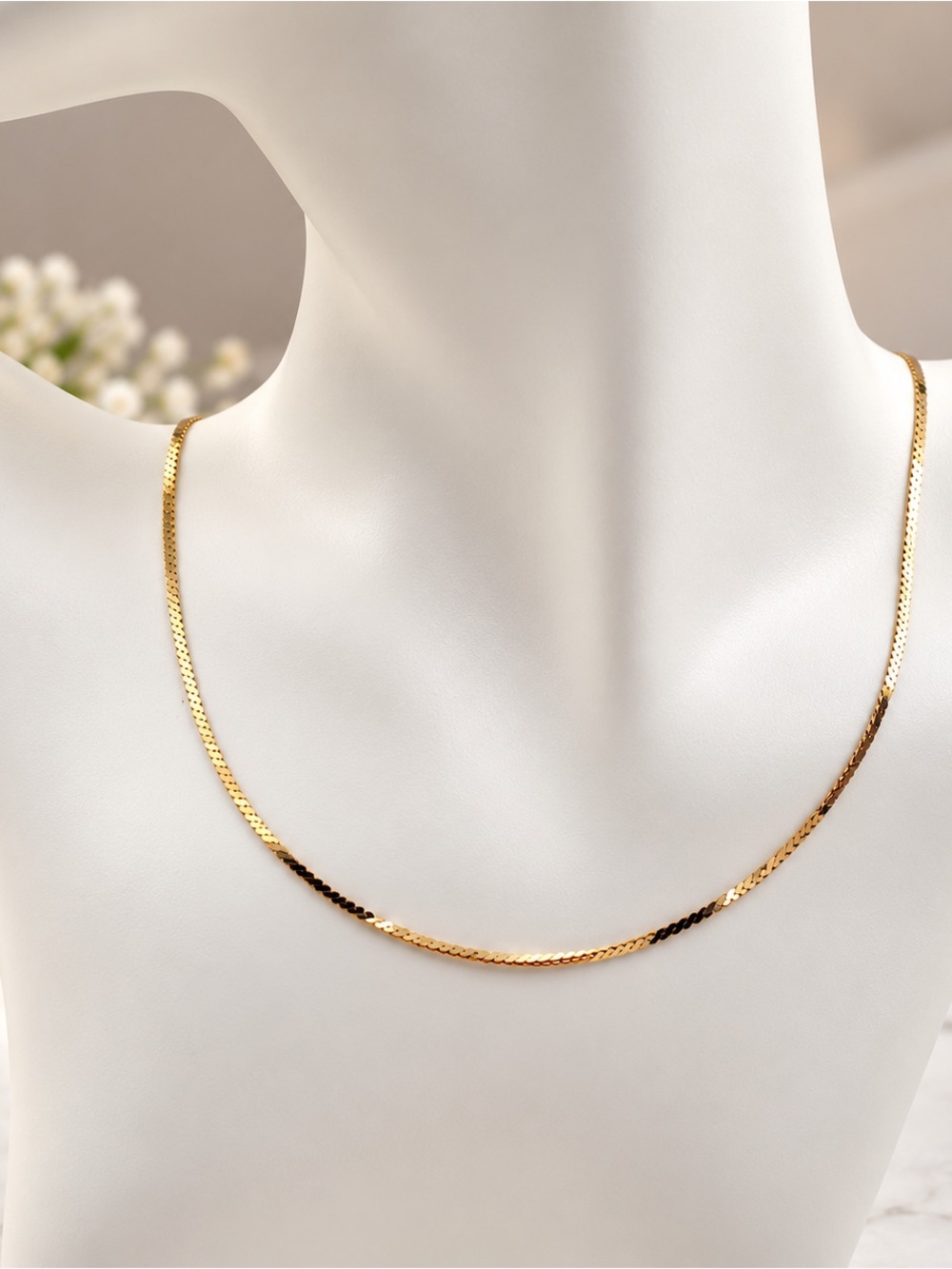 Balestra 14K 585 Yellow Gold Chain Necklace Italy 2.97g